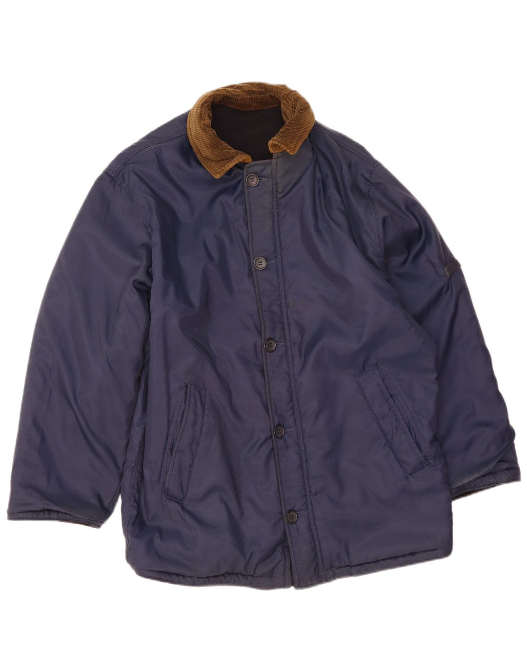 Jachetă reversibilă pentru bărbați Ivy Oxford UK 36 Mic Lână bleumarin