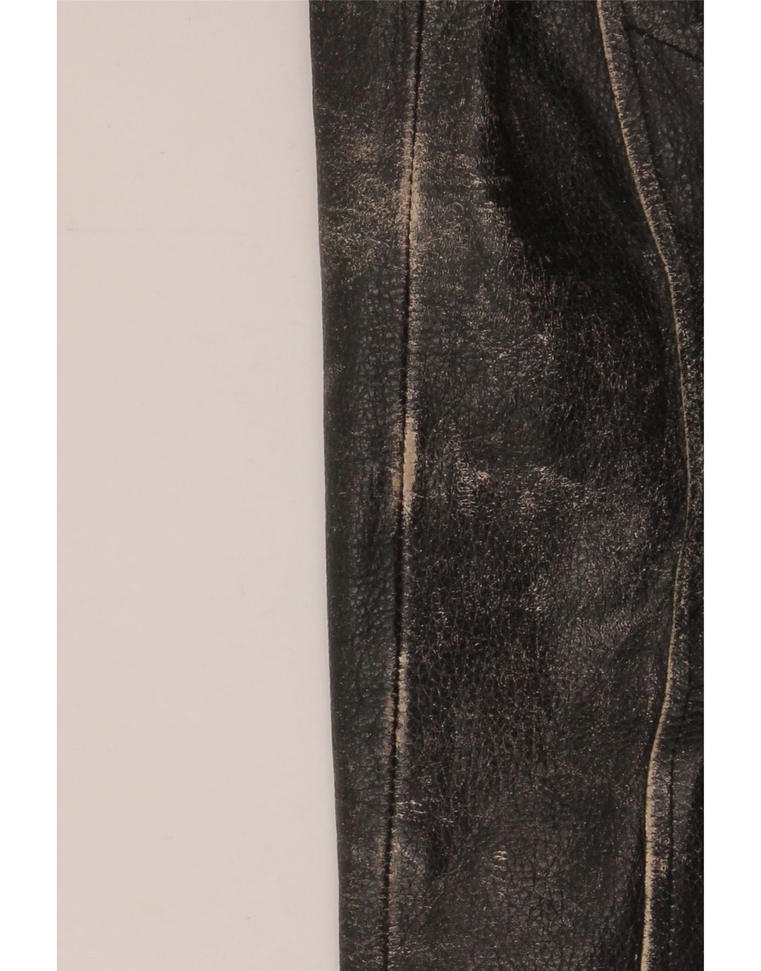 Jachetă de motociclist din piele crop pentru femei Yuppie EU 38 Piele neagră medie