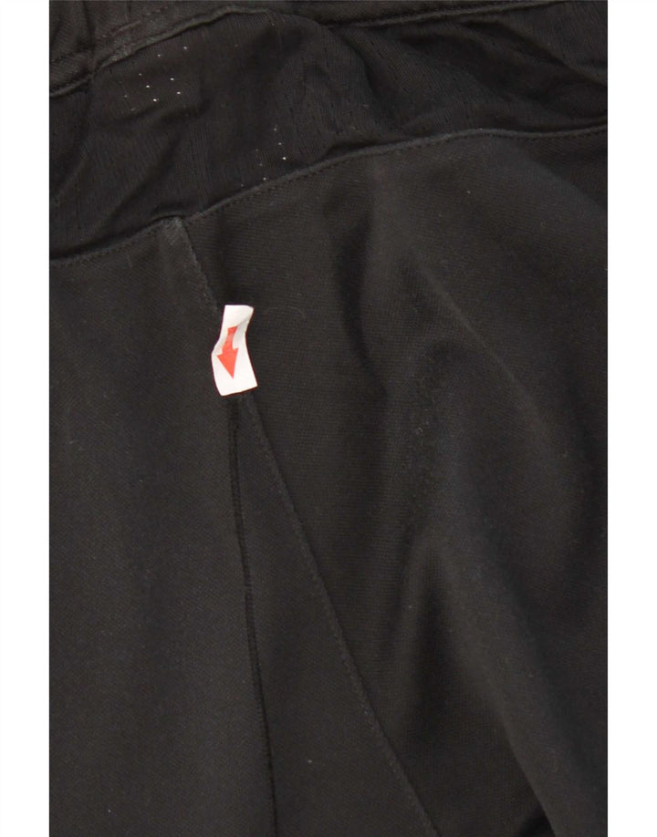 Pantaloni de trening Adidas Climalite pentru femei UK 10 Poliester negru mic