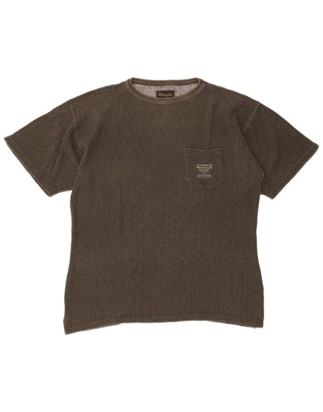 Tricou pentru bărbați Wrangler Top mare din bumbac kaki