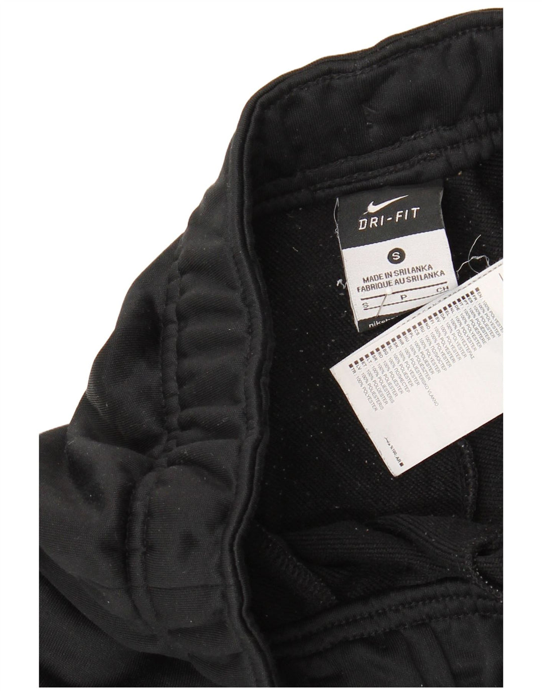 Pantaloni de trening Nike Dri Fit pentru bărbați, poliester negru mic