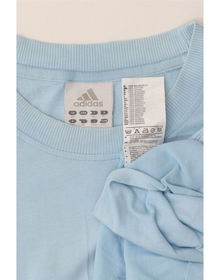 Tricou bărbați ADIDAS Top XL Bumbac albastru