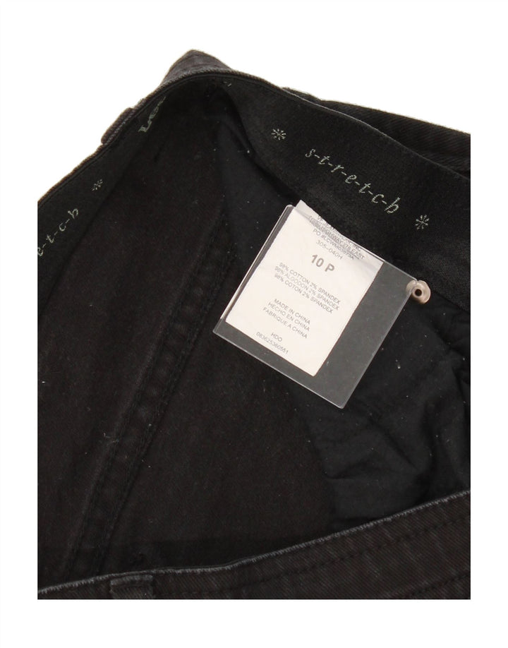 LEE Womens Straight Jeans US 10 Large W32 L27 Black Cotton Vintage Lee and Second-Hand Lee from Messina Hembry 