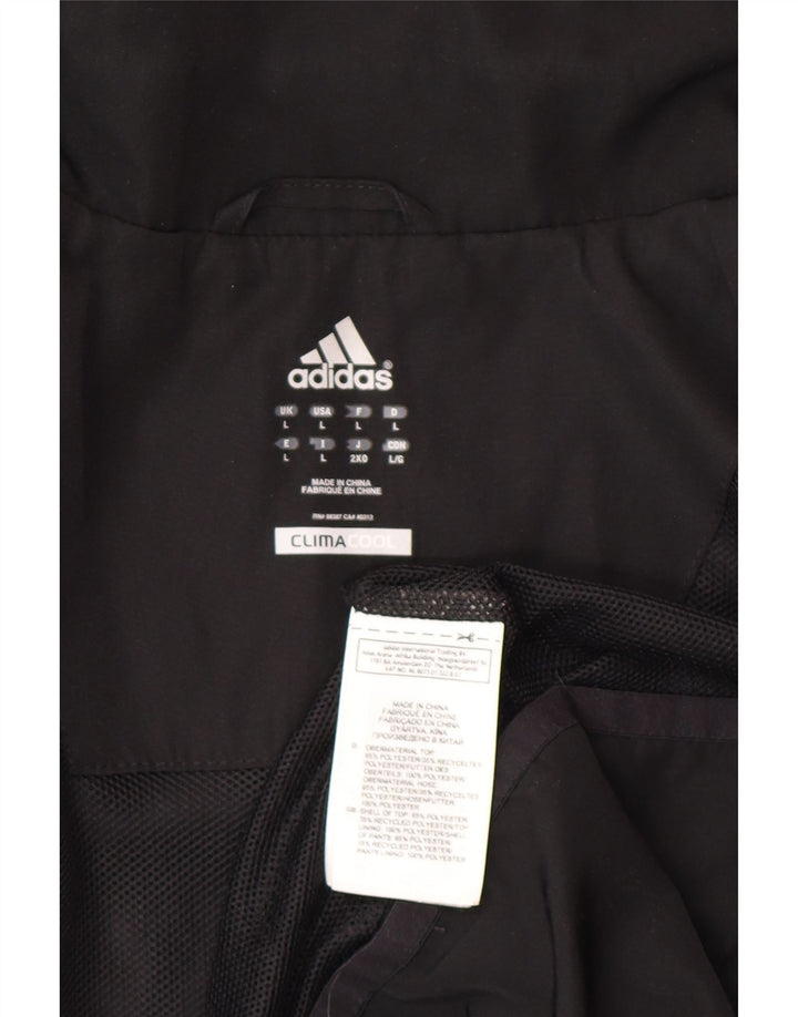 Adidas pentru bărbați Climacool Trening Top Jachetă mare, negru, colorblock