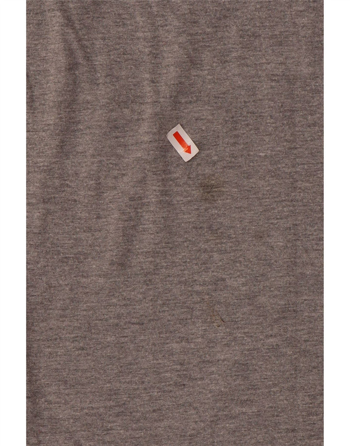 Tricou grafic Puma pentru bărbați Top mare, gri, bumbac cu pete
