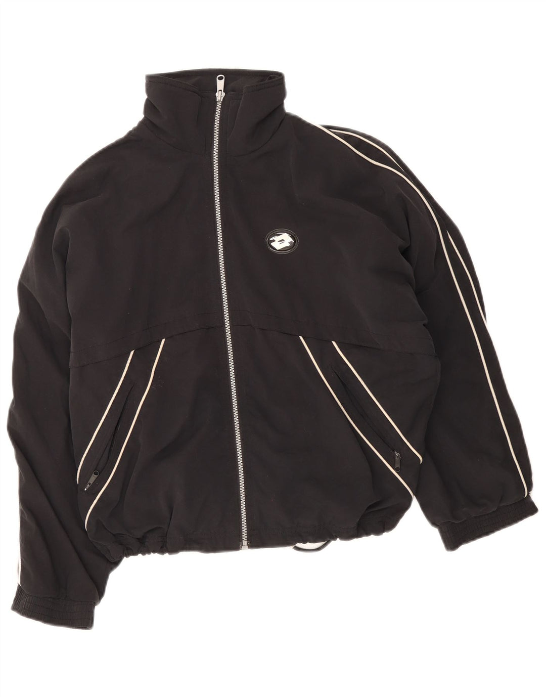 Lotto Mens Loose Fit Trening Top Jacket XS Negru Poliester