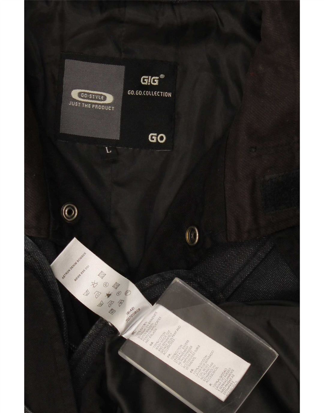 Jachetă de blugi pentru bărbați G-Star UK 40 mare bumbac gri