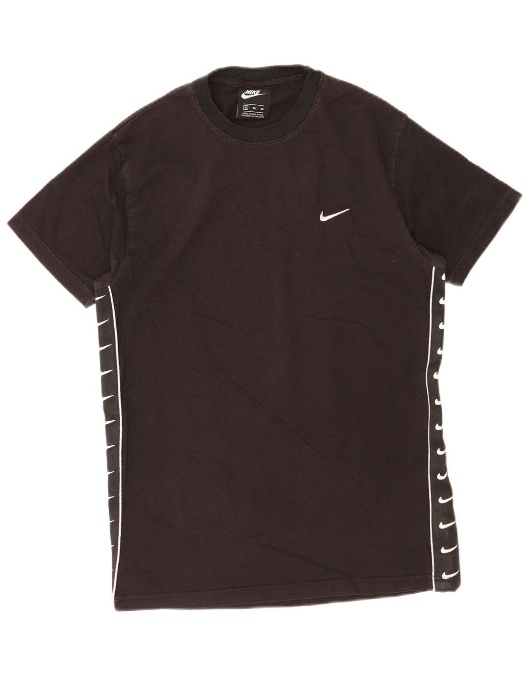 Tricou grafic Nike pentru bărbați Top mediu negru bumbac