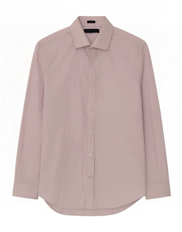 Tommy Hilfiger Mens Slim Fit Shirt Medium Pink Cotton