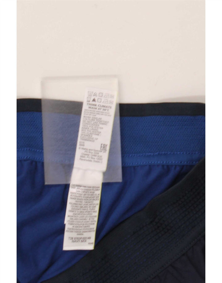 Pantaloni scurți sport Marks & Spencer pentru bărbați, mari, albastru, poliester