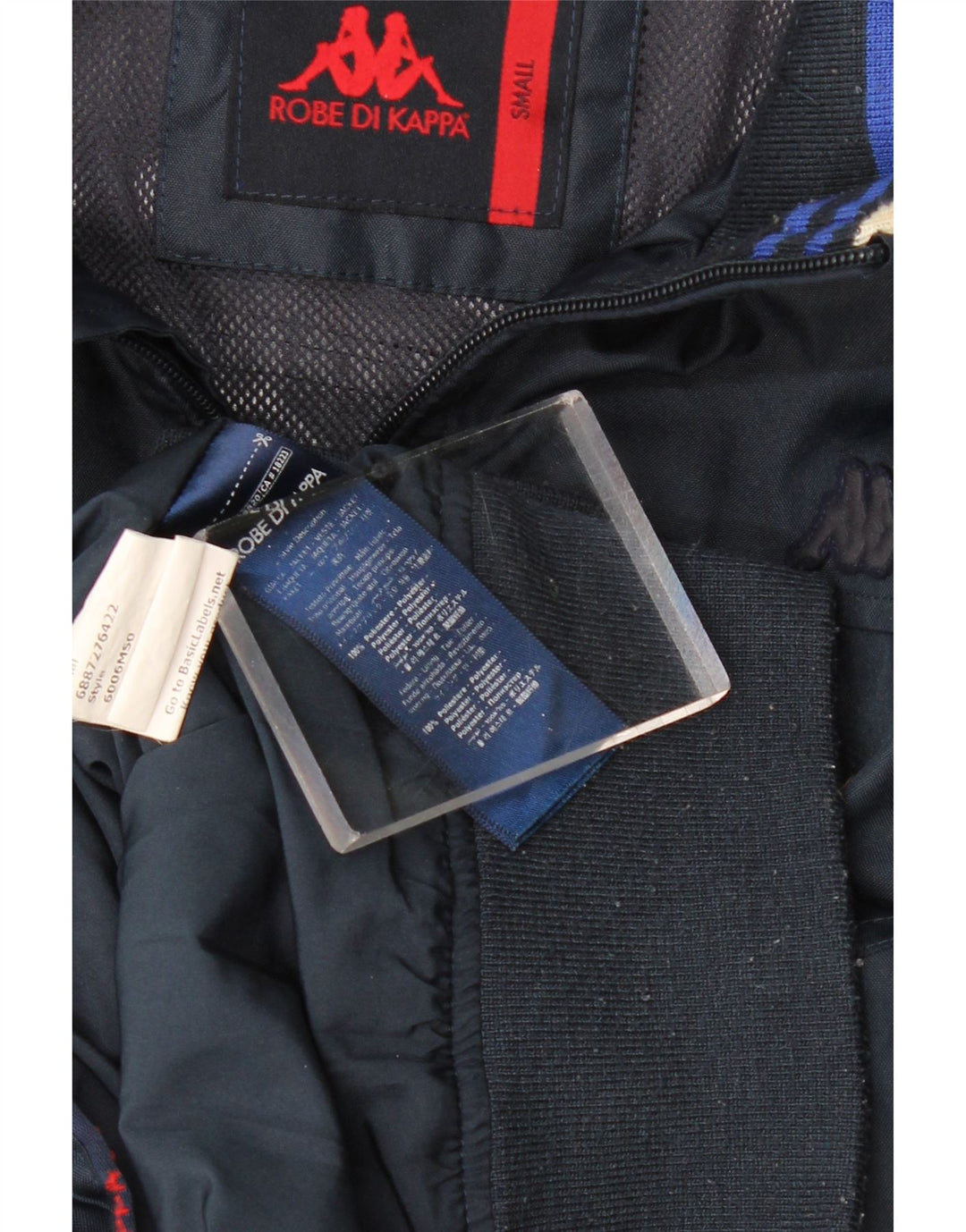 Jachetă bomber supradimensionată pentru femei KAPPA UK 10 Mic poliester bleumarin