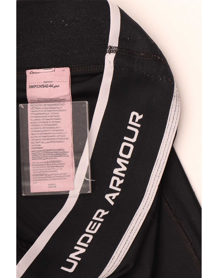 Leggings grafic Under Armour pentru femei UK 10 Small Black