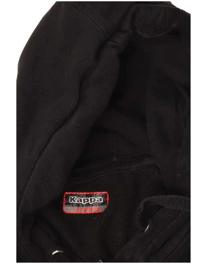 Pulover Kappa pentru bărbați, cu fermoar, 2XL, negru