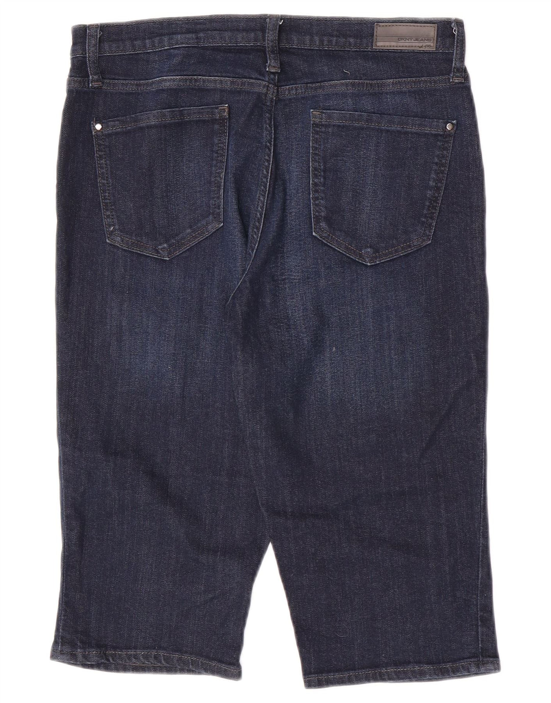 Pantaloni scurți din denim Dkny pentru femei US 8 Medium W30 Bumbac bleumarin