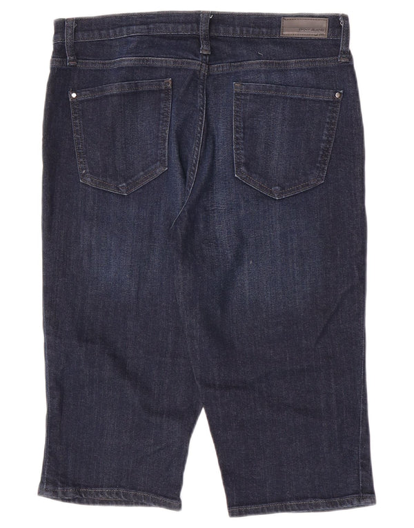 Pantaloni scurți din denim Dkny pentru femei US 8 Medium W30 Bumbac bleumarin