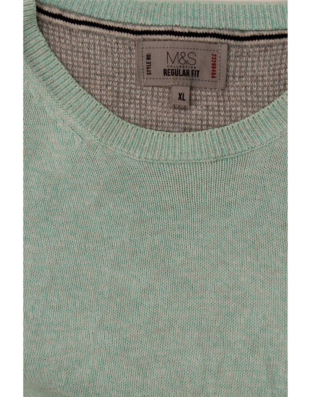 Pulover pentru bărbați Marks & Spencer, cu formă regulată, cu decolteu, XL, albastru