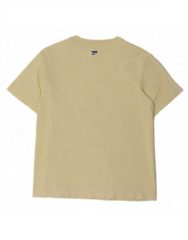 Tricou cu grafic Puma pentru femei Top UK 14 Medium Yellow