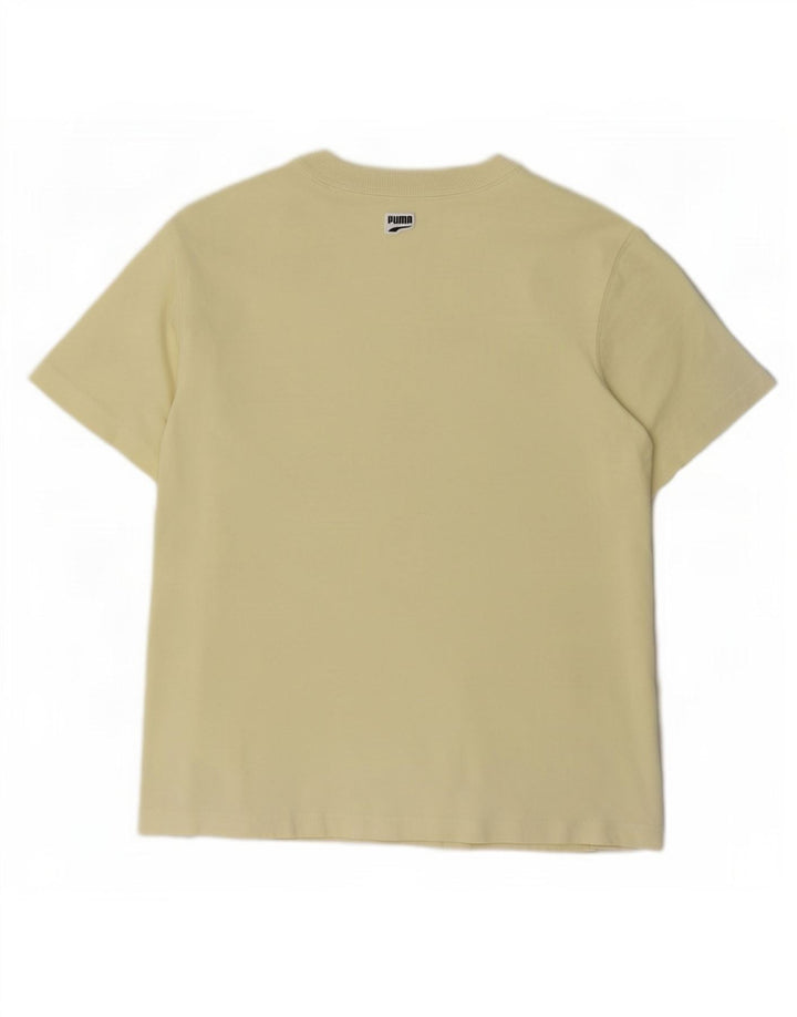 Tricou cu grafic Puma pentru femei Top UK 14 Medium Yellow
