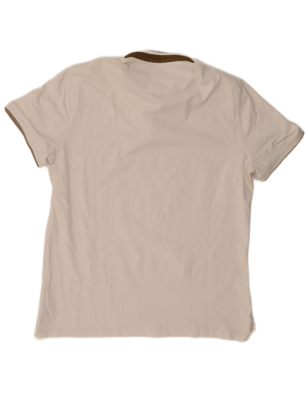 MASSIMO DUTTI Cămașă Polo Casual Fit XL Alb pentru bărbați