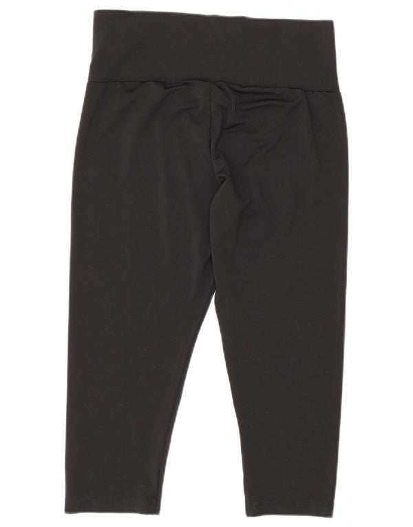Leggings Capri Puma pentru femei UK 12 Poliester mediu negru