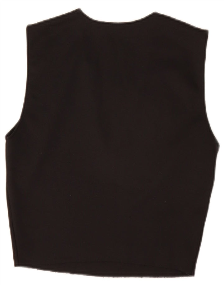 Bluză fără mâneci pentru femei Zara UK 8 Small Black