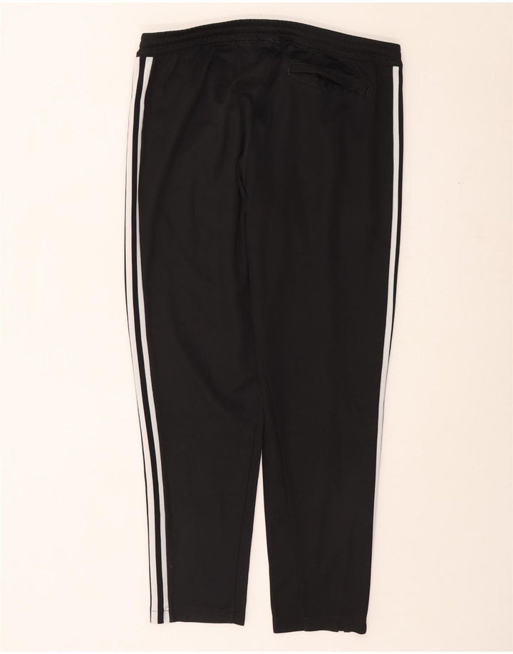 Pantaloni de trening Adidas pentru bărbați, mari, negru, bumbac