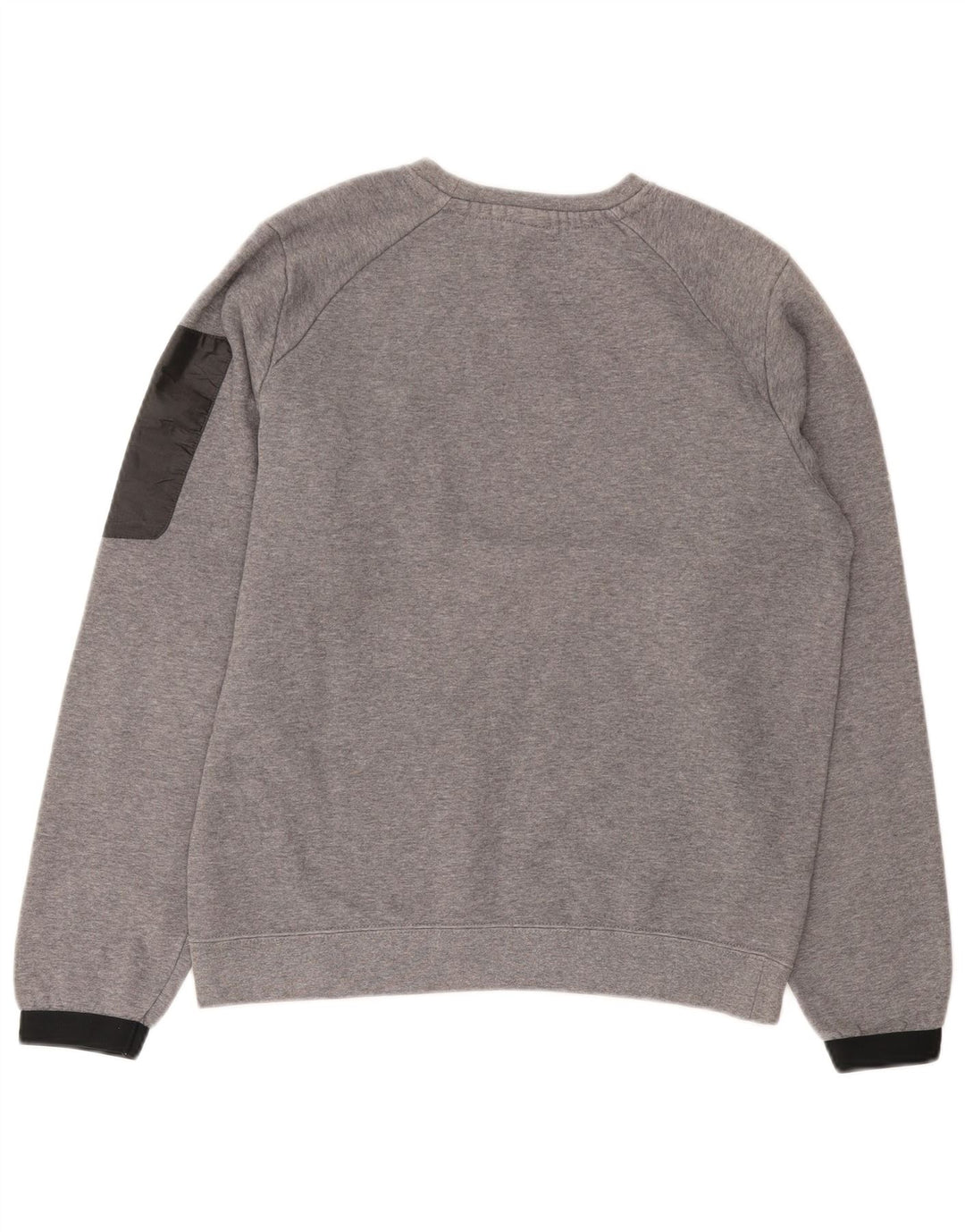 Hanorac grafic pentru bărbați NIKE Pulover mic, gri, bumbac color bloc