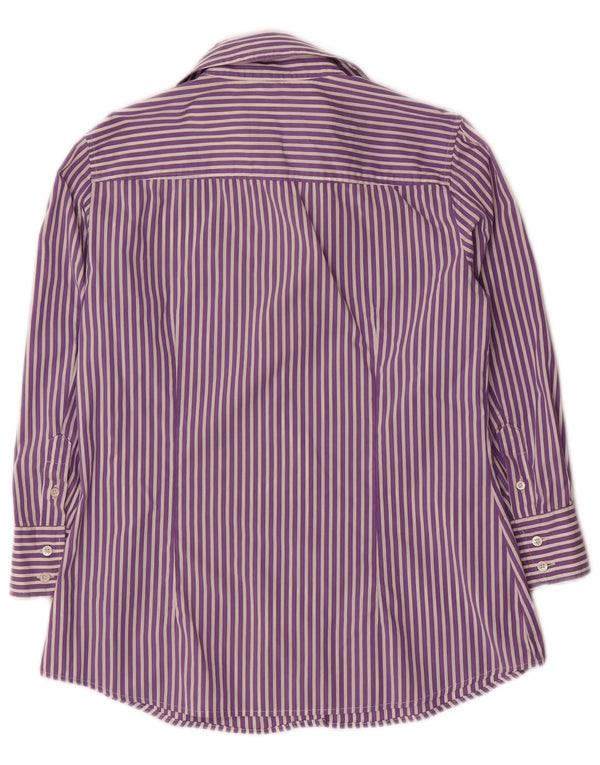 Cămașă pentru femei Henry Cottons cu mâneci 3/4 IT 44 Medium Purple Pinstripe Bumbac