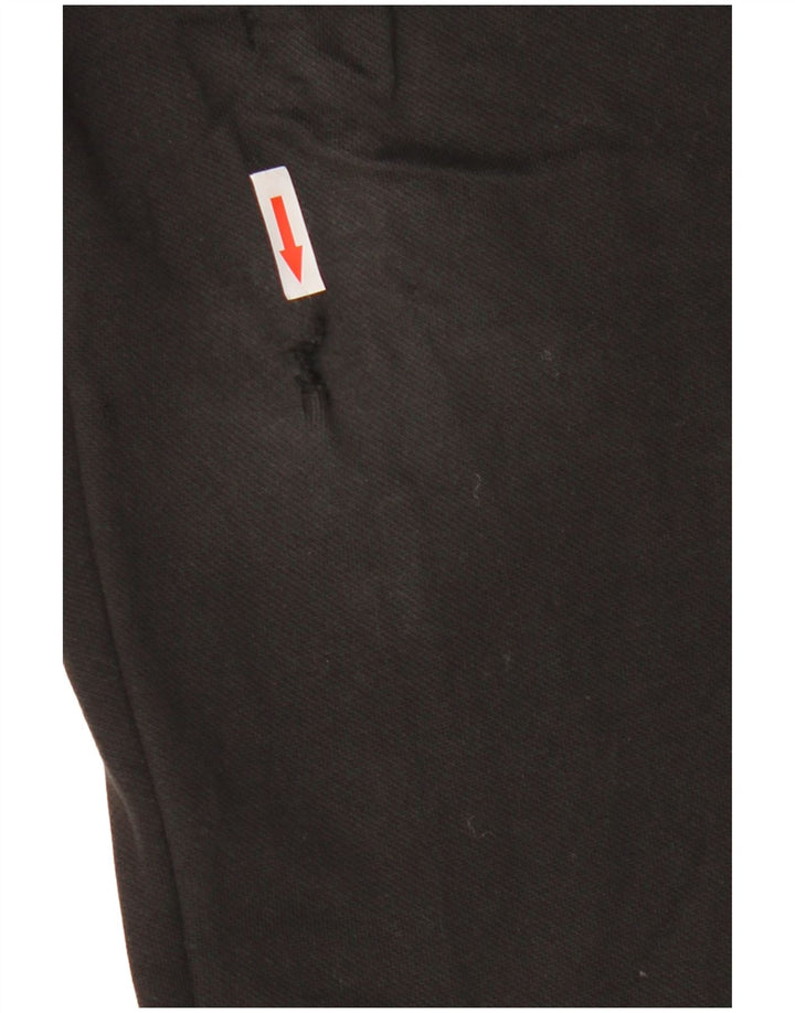 Pantaloni de trening Puma pentru bărbați Joggeri mici din bumbac negru