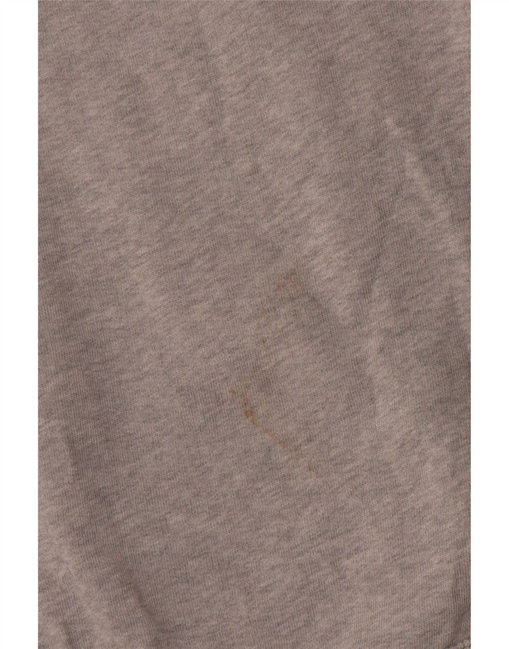 Pulover supradimensionat pentru femei Levi's UK 14, bumbac cu pete gri mediu