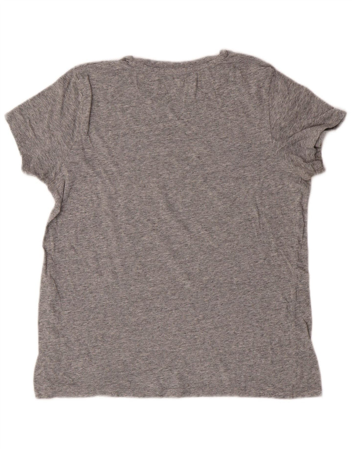 Tricou cu grafic pentru femei Levi's Top UK 14 Medium Grey Flecked