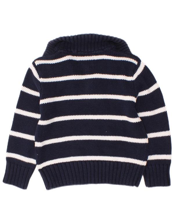 Pulover Polo Ralph Lauren pentru copii, cu fermoar, cu gât, 18-24 luni, bleumarin