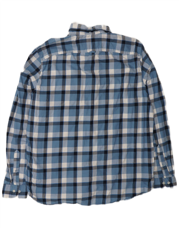 Cămașă pentru bărbați TIMBERLAND Slim Fit XL Blue Check Bumbac