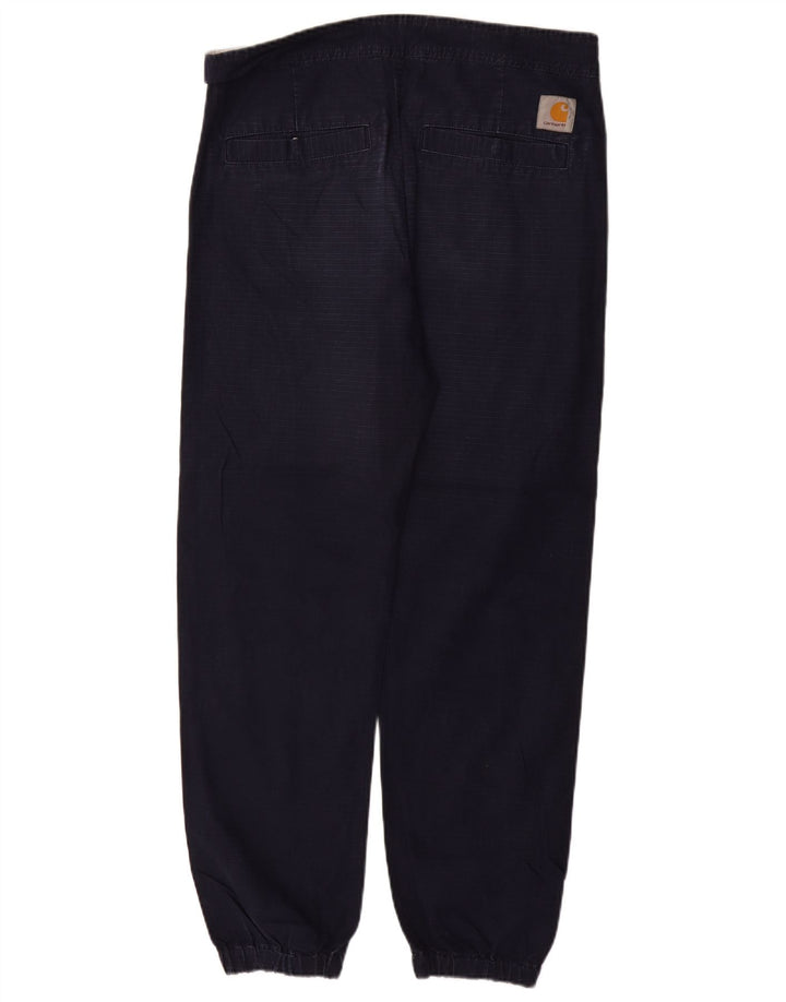 Pantaloni chino pentru bărbați de jogging CARHARTT, mediu W32 L29, bumbac bleumarin