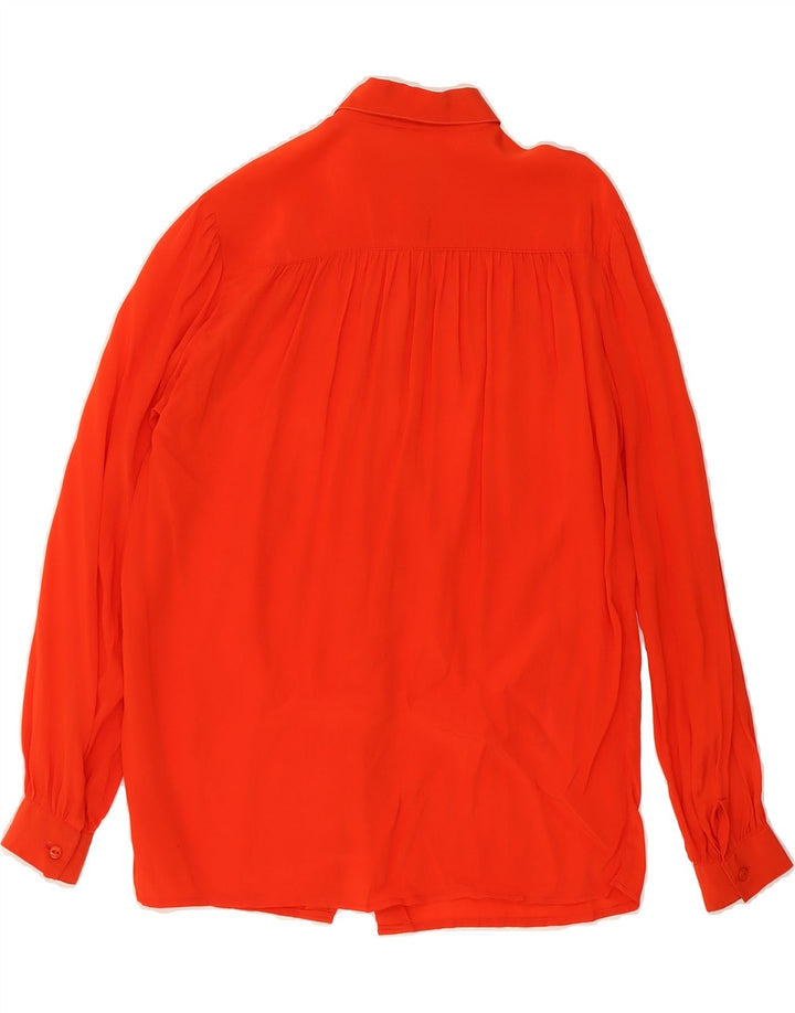 MONNALISA Womens Shirt Blouse IT 44 Medium Red Vintage Monnalisa and Second-Hand Monnalisa from Messina Hembry 