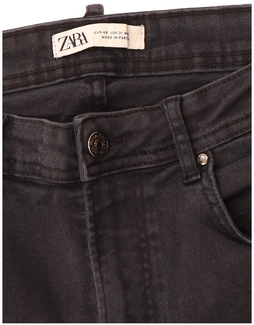 Blugi skinny pentru bărbați Zara EU 40 Medium W31 L28 Gri