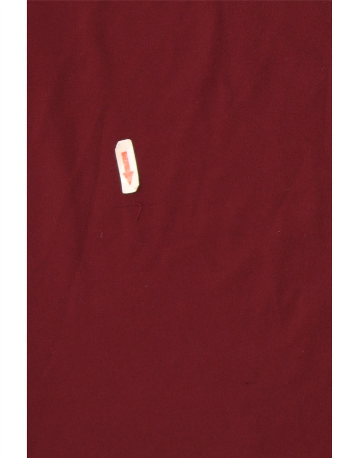 Tricou Adidas Climalite pentru bărbați Top Medium Maroon Poliester