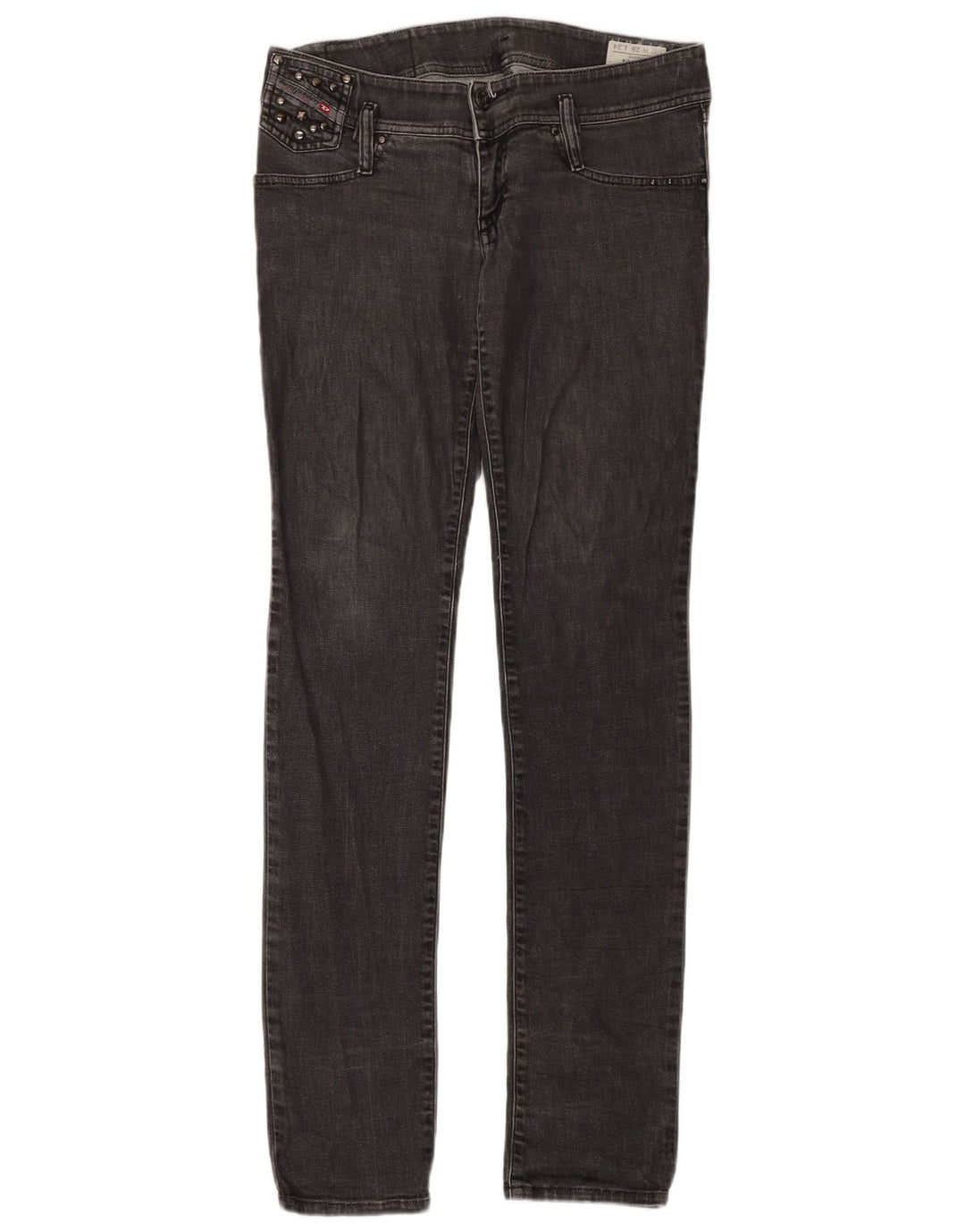 Blugi Diesel Matic Slim pentru femei W28 L34 bumbac negru