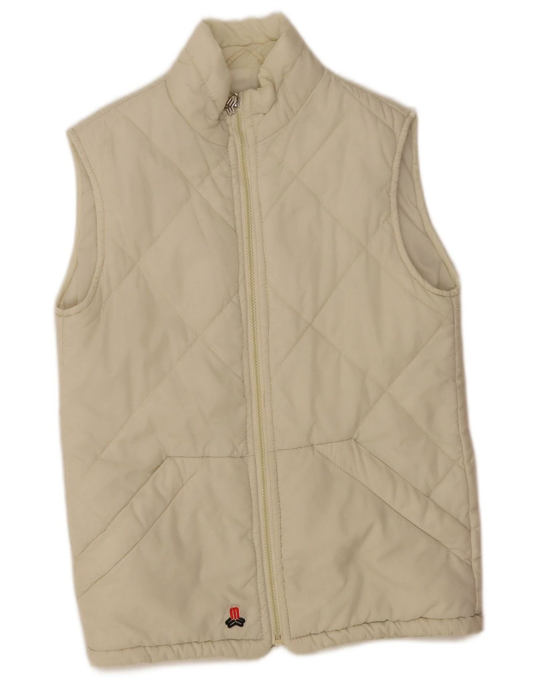 Gilet matlasat supradimensionat pentru femei Maul UK 6 XS poliamidă alb