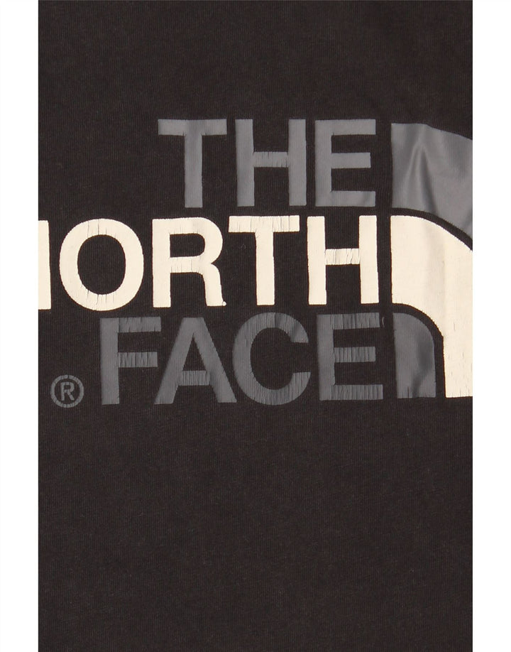 Tricou grafic pentru bărbați THE NORTH FACE Top mare din bumbac negru