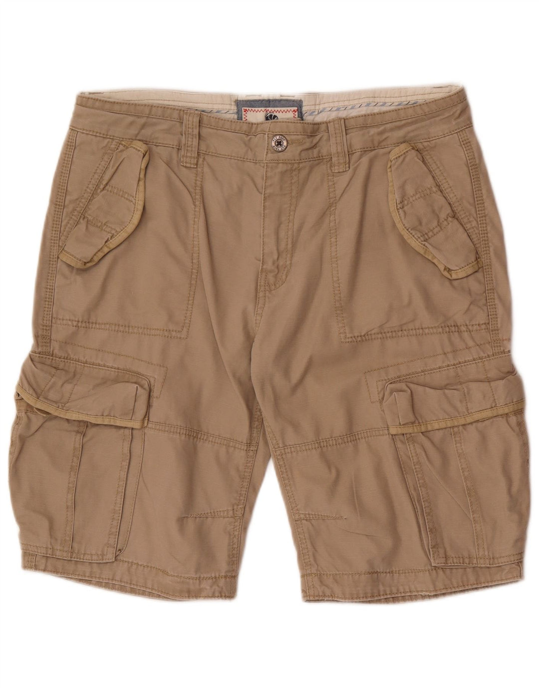 Pantaloni scurți cargo pentru bărbați Fat Face W36 Large Beige Bumbac