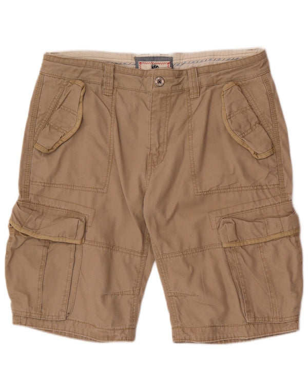 Pantaloni scurți cargo pentru bărbați Fat Face W36 Large Beige Bumbac