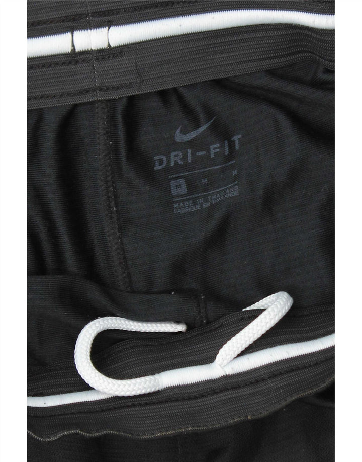 Pantaloni scurți sport Nike Dri Fit Graphic pentru bărbați, poliester mediu negru