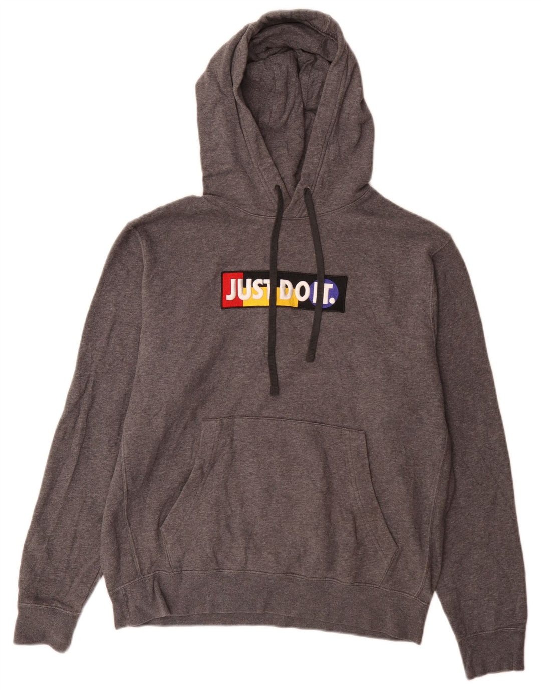 Pulover Nike Grafic pentru bărbați, bumbac, gri mediu