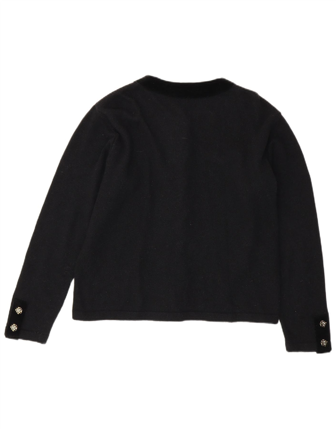 Pulover cardigan Fausta pentru femei UK 14 Medium Negru