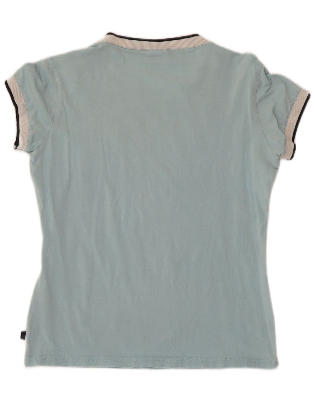 Tricou grafic ASICS pentru femei Top UK 12 Medium Blue Bumbac