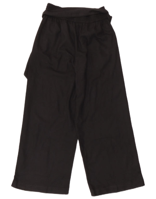 Pantaloni tăiați pentru femei cu talie înaltă Zara XS L24 L23 Negri