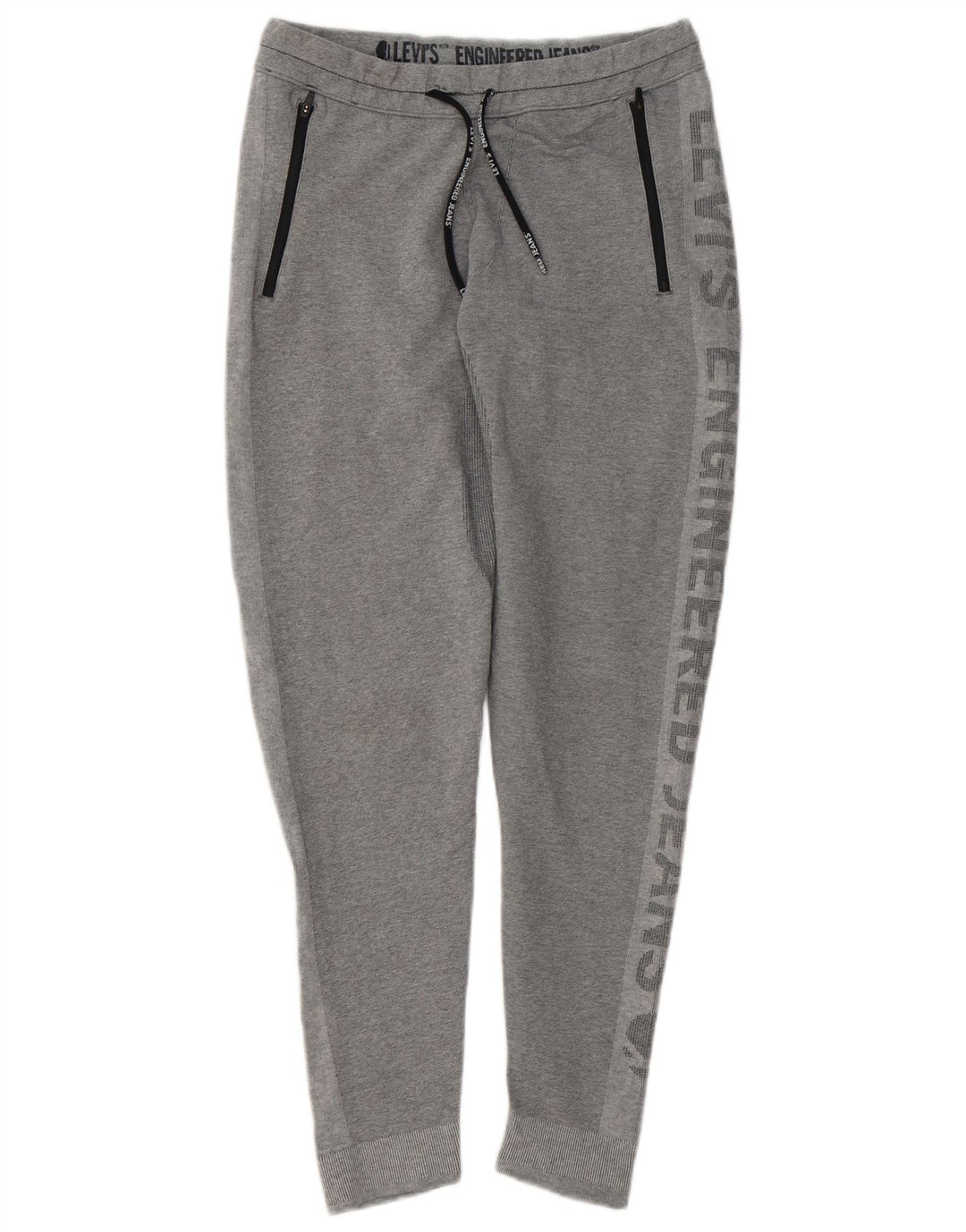 Pantaloni de trening cu grafică Levi's Pantaloni de jogging Mici Gri Modern
