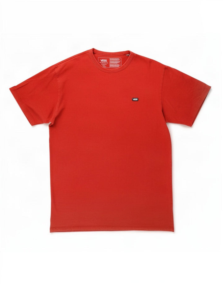 Tricou pentru bărbați Vans Top din bumbac roșu mediu