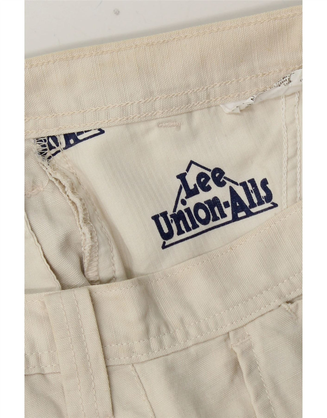 Pantaloni chino drept pentru bărbați LEE W36 L30 alb catifelat